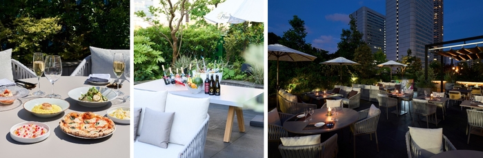 STELLAR WORKS テラス席