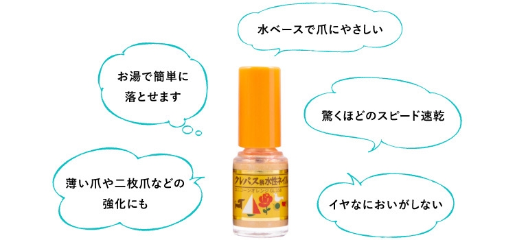 クレパス柄水性ネイルのイメージ