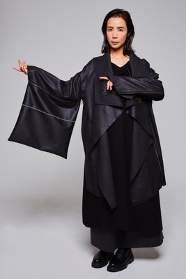 COAT STOLE / Ultrasuede(R) NU＋KIMONO SLEEVE