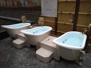 天然温泉テルマー湯にαトリノ水を使用した 『中性電解水風呂』がグランドオープン！