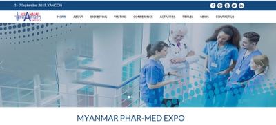 国際展示会 「Myanmar Phar-Med 2019-ミャンマー医薬品・医療展示会 2019年」の出展お申込み受付開始