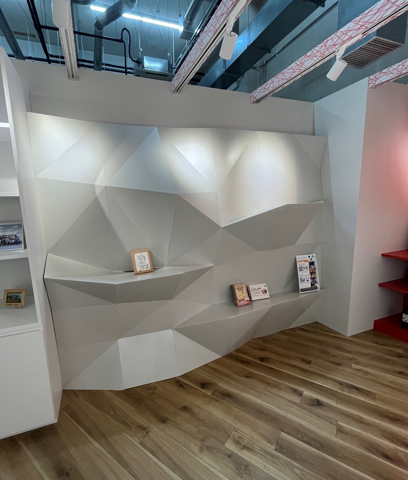 PoC実施例2 展示用壁面