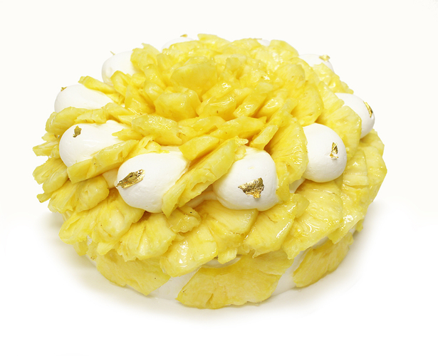 台湾産パイナップル「金讃(きんさん)」のショートケーキ