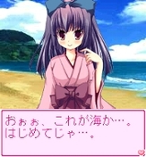 「あの娘とロジック!海に行こっ!! Vol.8華京院 寧音」 ゲーム画面3