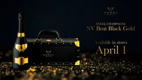 ラグジュアリーシャンパーニュ“ANGEL CHAMPAGNE” ブランドの原点『ANGEL CHAMPAGNE NV Brut Black』に 新色『ANGEL CHAMPAGNE NV Brut Black Gold』登場！