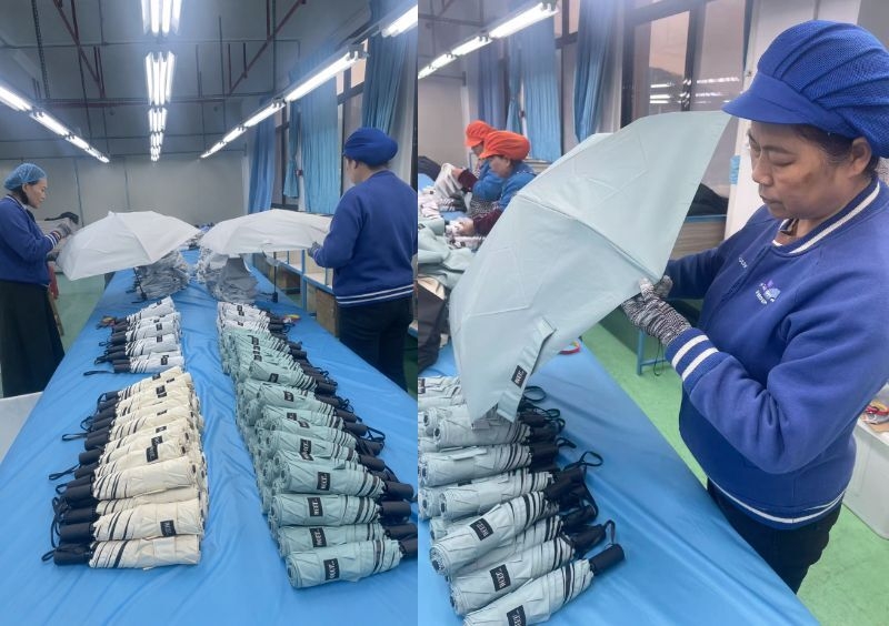 第三者検品様子