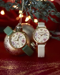 冬の庭の花々を閉じ込めて。 オリビア・バートン新作腕時計「イラストレイテッドフローラル」登場