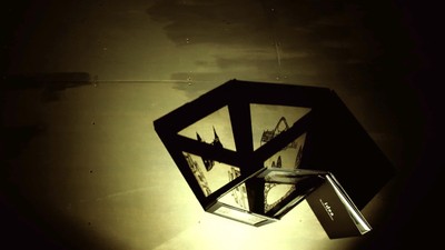 影　キューブ型　床