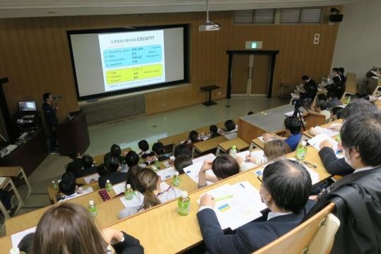 院内での大規模災害時訓練の様子（2017年2月25日(土)実施）