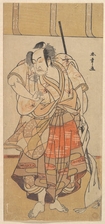 勝川春章 / 初代尾上菊五郎（メトロポリタン美術館）
