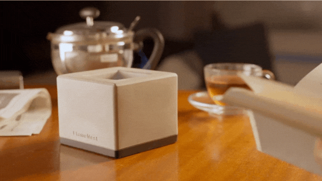 冬はお手軽暖炉に