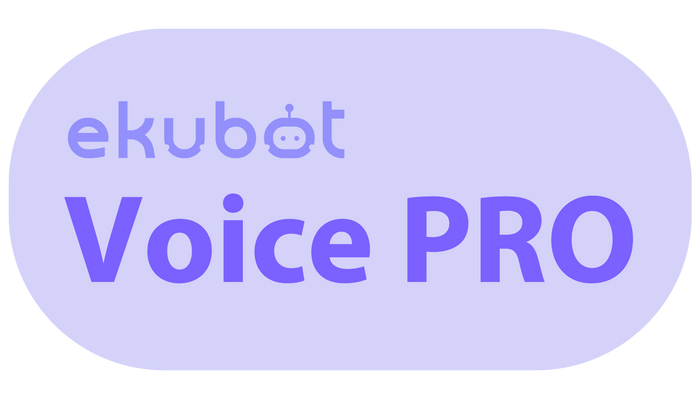 「ekubot Voice PRO」ロゴマーク