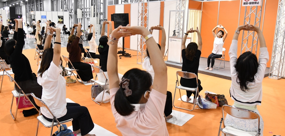 美ボディメイク ライブステージ 様子