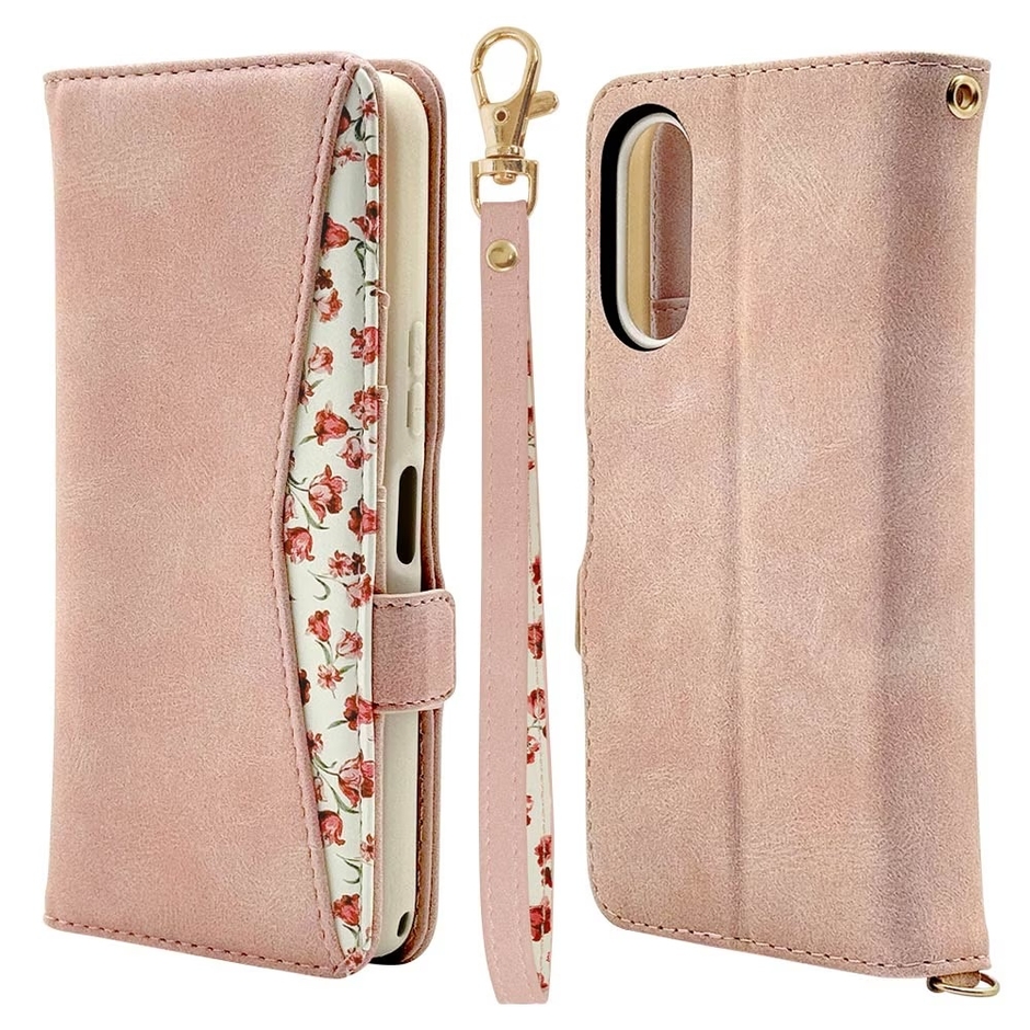 花柄ライトピンク