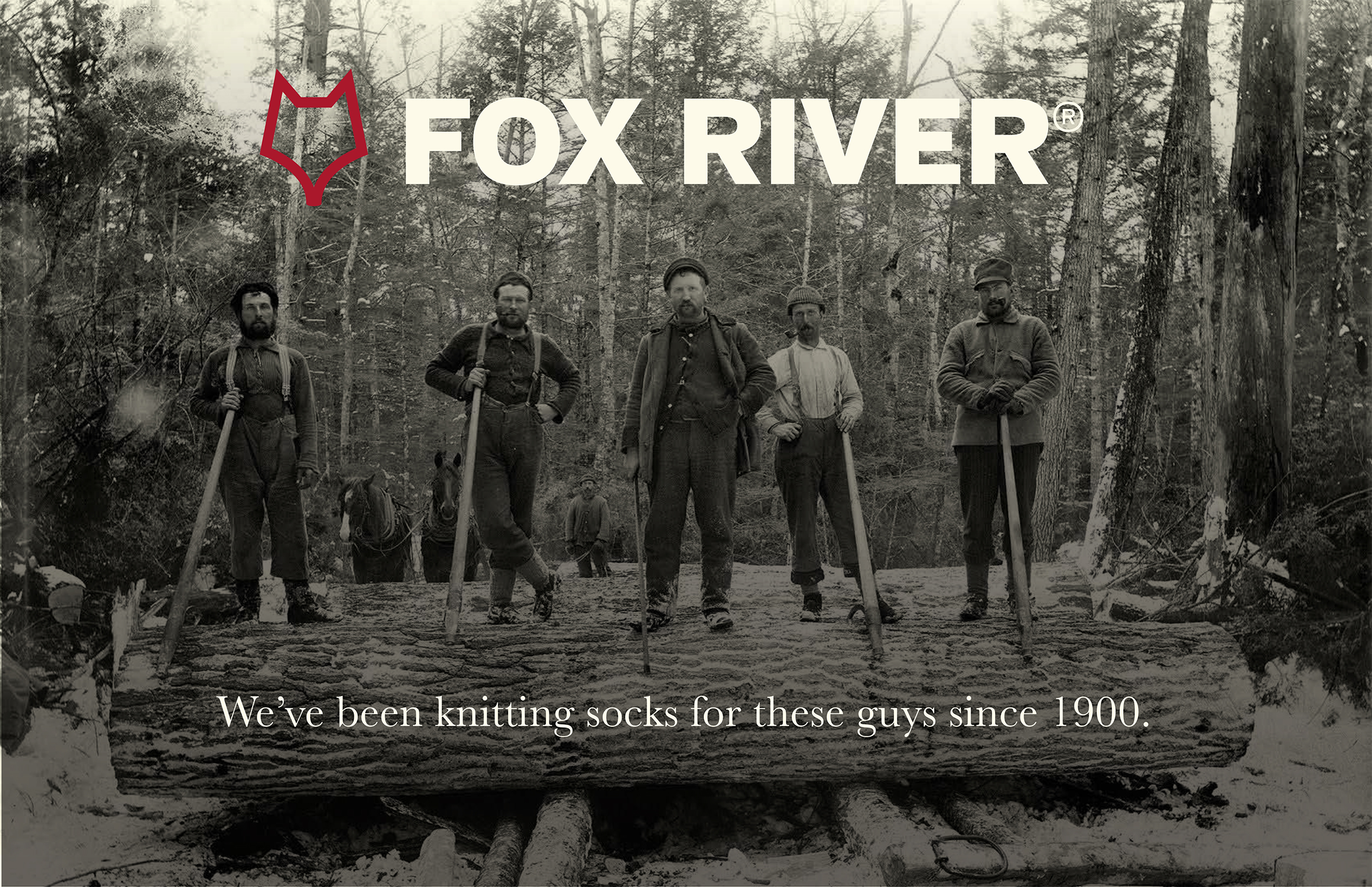 1世紀以上の歴史を持つアメリカ最古のソックスブランド「FOX RIVER