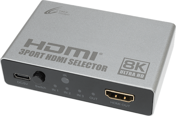 『CYBER・HDMIセレクター8K 3in1（PS5/SWITCH用）』