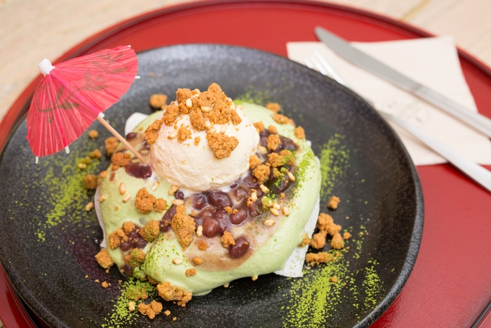 抹茶パンケーキ