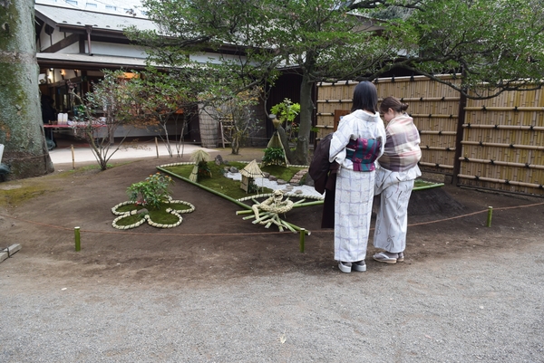 着物で来園（イメージ）