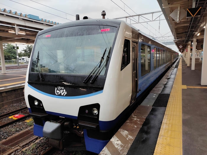 リゾートしらかみ「青池」始発青森駅