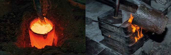 職人たちによる製造工程