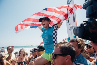 スウォッチ プロチームメンバーのコートニー・コンローグ　Vans US Openで優勝