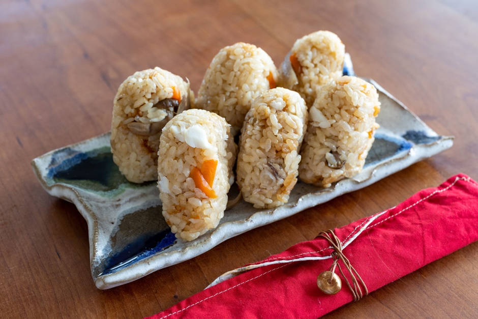 おにぎりにしていただくのもおススメ