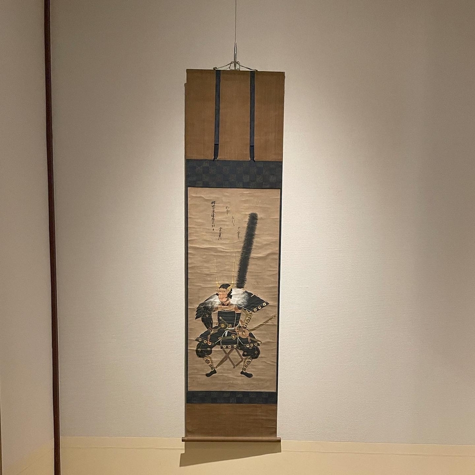 上杉謙信の肖像画(甲冑姿)