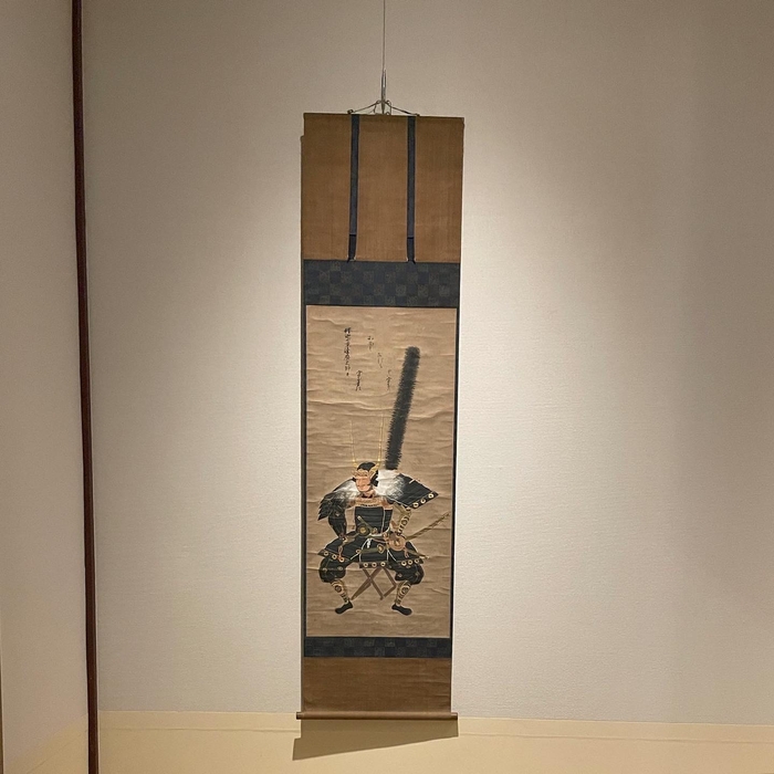 上杉謙信の肖像画(甲冑姿)