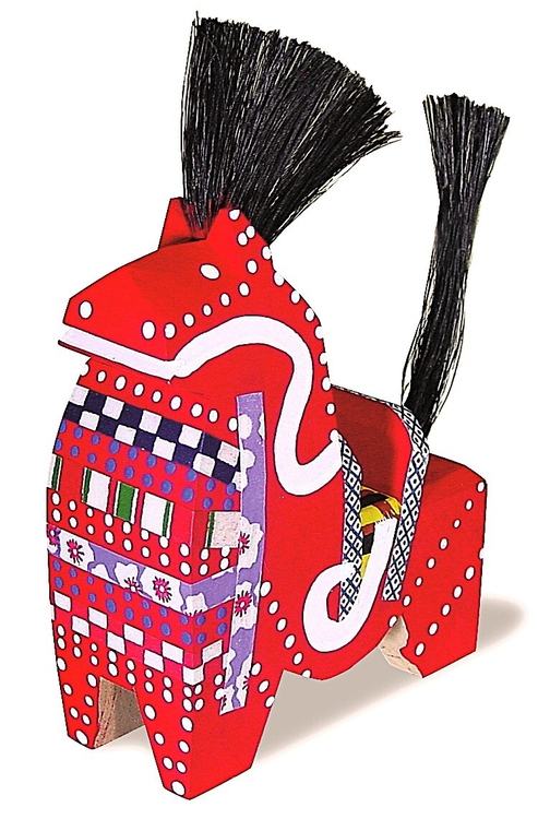 平成2年用 年賀切手モデル 郷土玩具 八戸「八幡馬」