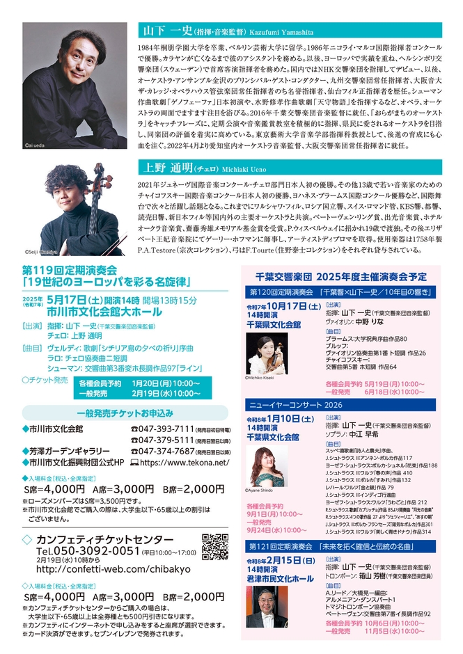 千葉交響楽団 第119回定期演奏会