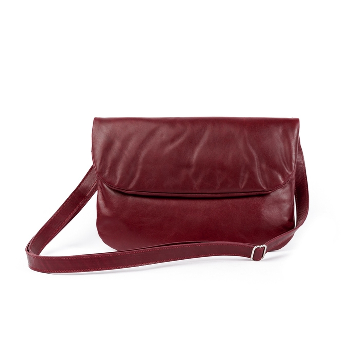 ｍ0851　FLAP POCHETTE ESSENTIAL CHERRY