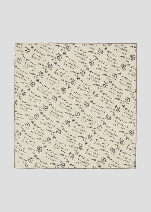 コットンハンカチ(友蔵がまんの俳句)  F ¥ 1,500（税込）