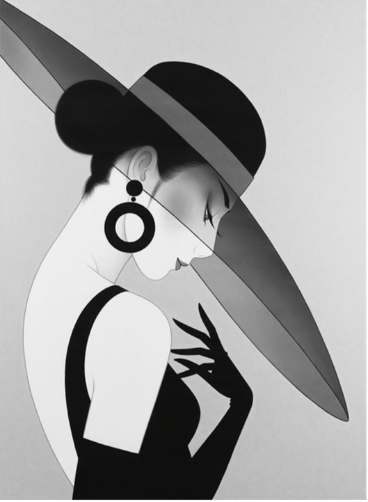 京都にて「鶴田一郎美人画展 in Summer」を 2022年7月22日(金)～31日