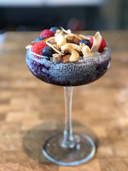 ブルーベリーチアプディング