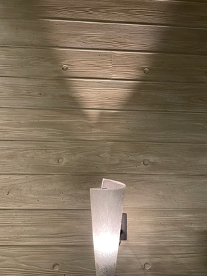 立体感ある木目模様(コンクリート施工例)