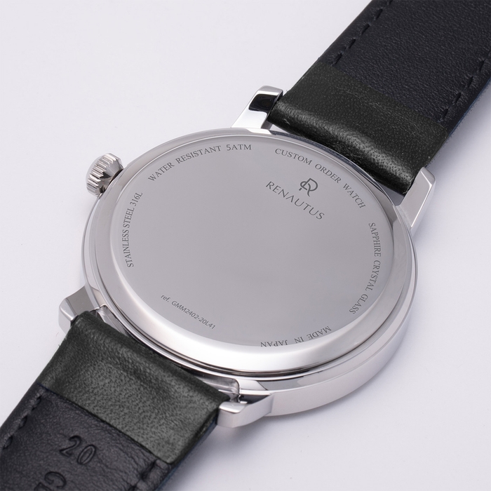 マラカイト・リミテッド クォーツ/裏蓋