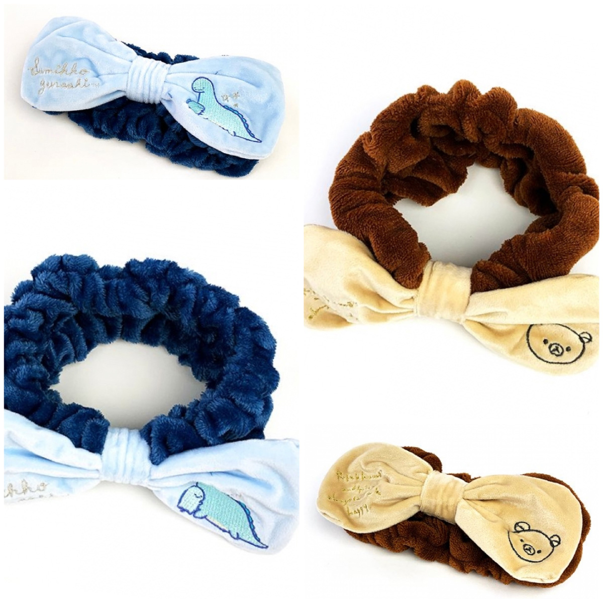 究極の快眠。。。リラックマ＆すみっコのヘアバンドで快適なくつろぎタイム♪