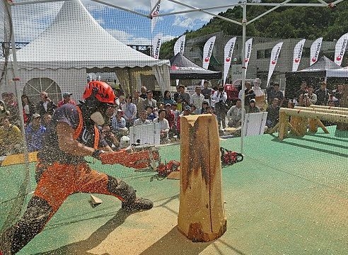 チェーンソーアート2