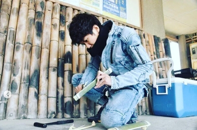 竹細工の製作