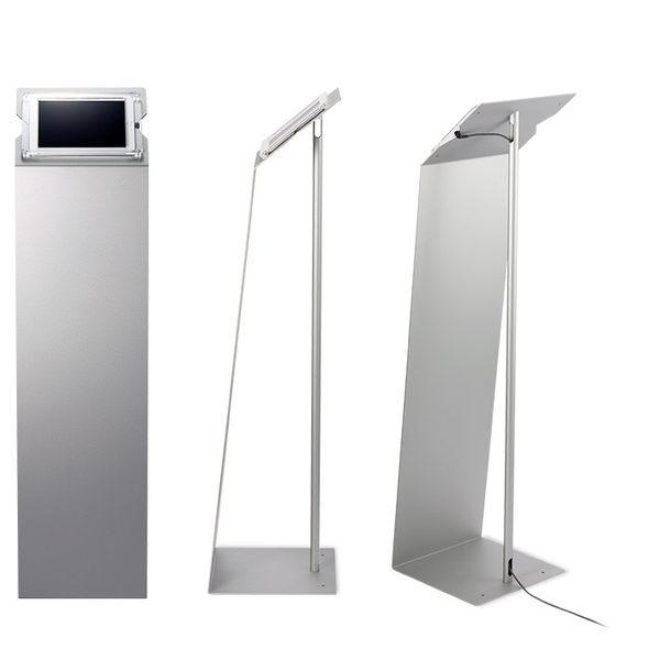 無人受付案内用　iPadフロアスタンド「T3」
