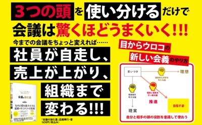 社員が自走し！　顧客が生まれ！　組織が変わる！『メンバーの頭を動かし顧客を創造する 会議の強化書』著者高橋輝行、キンドル電子書籍にて配信開始