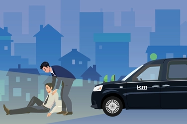 kmタクシーが東京の街を見守る　 2025年 路上寝込み者等の保護活動のご報告