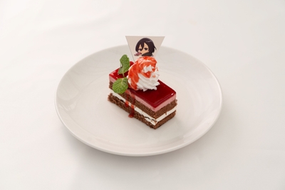▲「あったかいミカサの赤いマフラーケーキ」 ／1,300円（税込）
