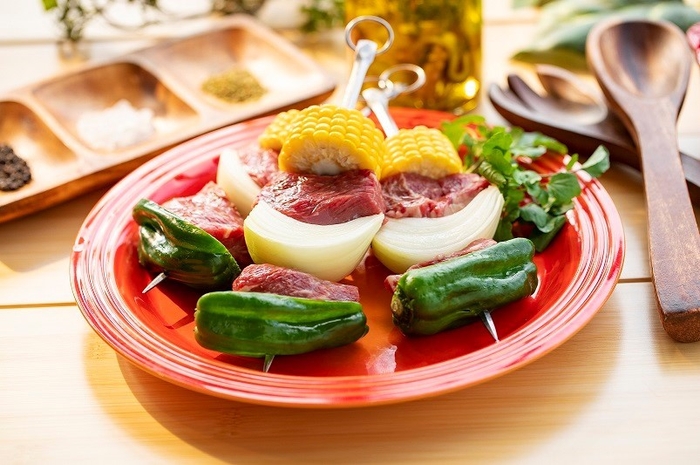 追加メニュー 牛肉のプロシェット