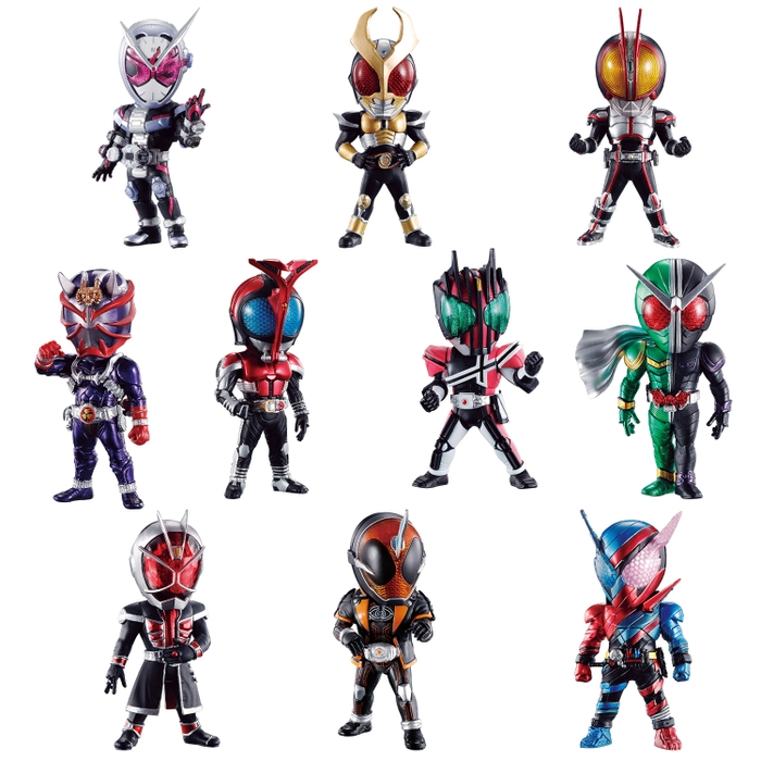 D賞:1st仮面ライダー デフォルメフィギュア