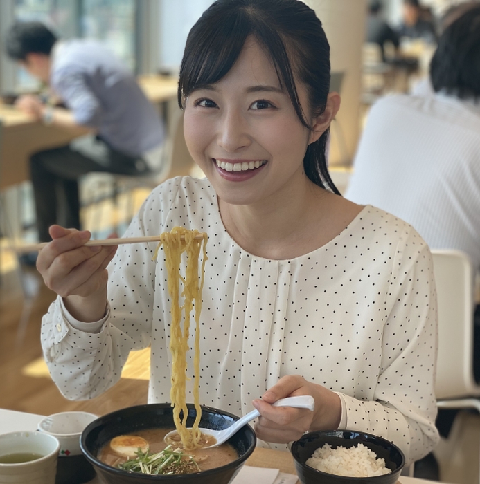 「大阪城 極上ラーメンストリート」アンバサダー ytv 佐藤佳奈アナウンサー