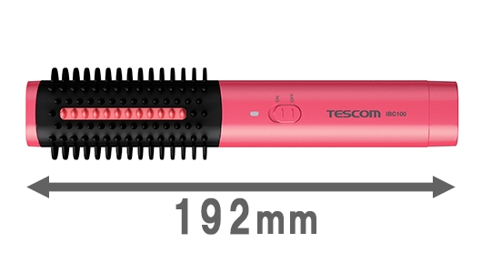 全長192mmのコンパクトサイズ