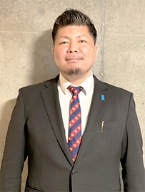 新理事 溝上敦史 氏