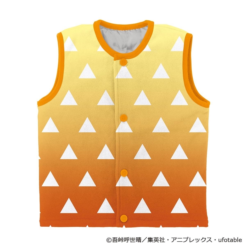 鬼滅の刃 フリースベスト 善逸