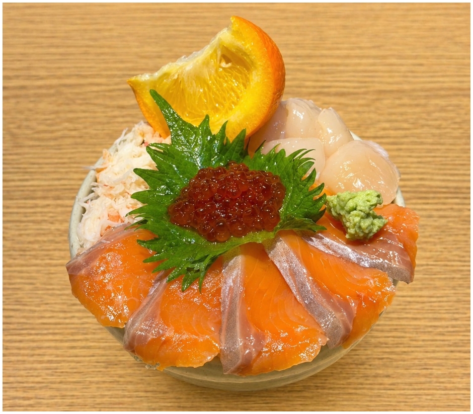 熱海だいだい薫るサクラマス丼